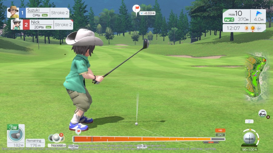 Everybody's Golf Hot Shots Review - Screenshot 1 of 4